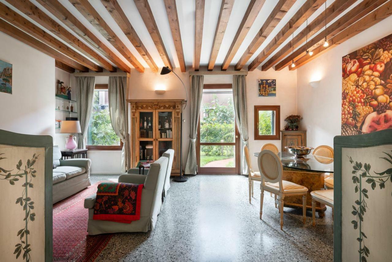 Garden Apartment Benátky Exteriér fotografie
